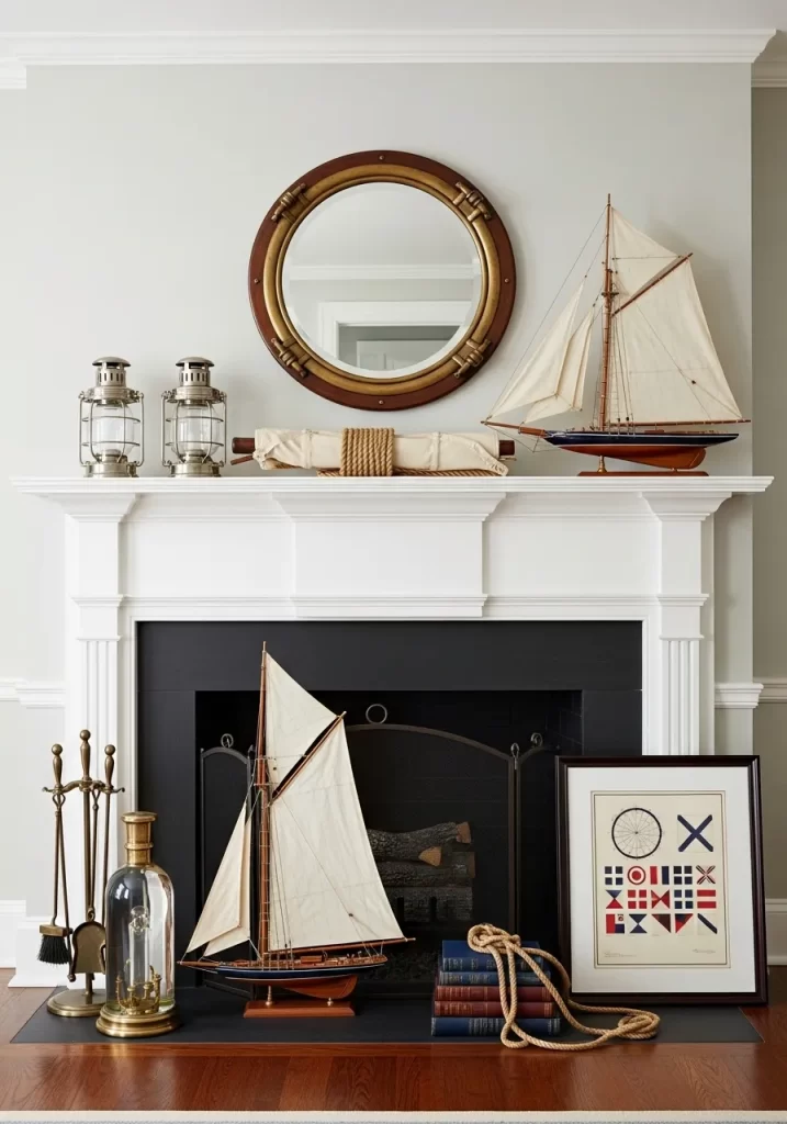 Fireplace Mantel Redesign	