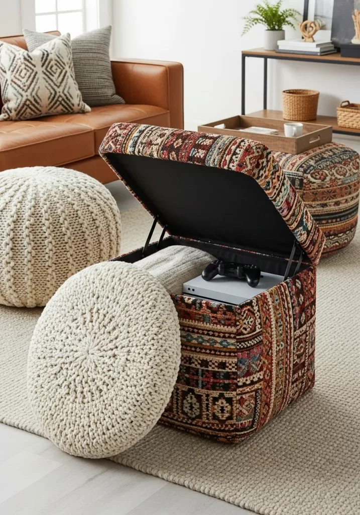 Living Room Storage Hacks
