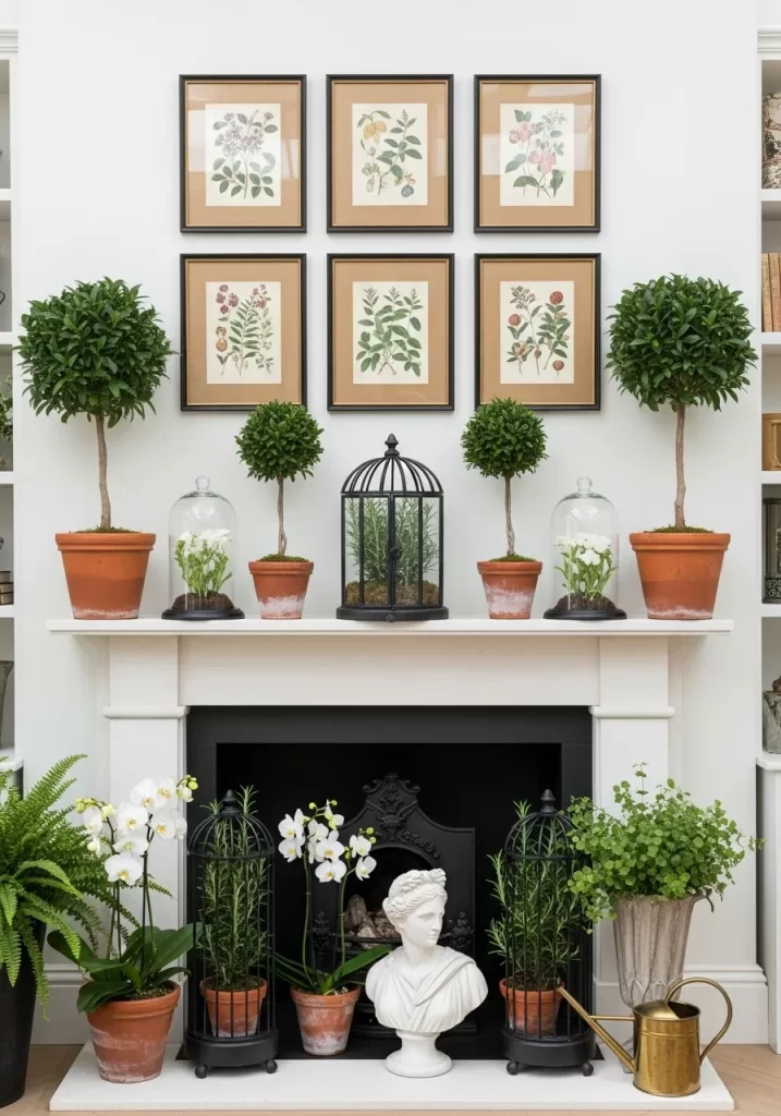 Fireplace Mantel Redesign	