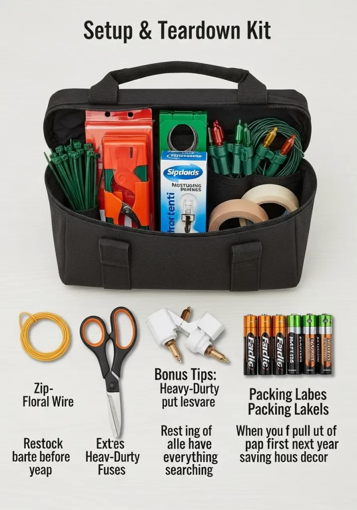 Holiday Decor Storage