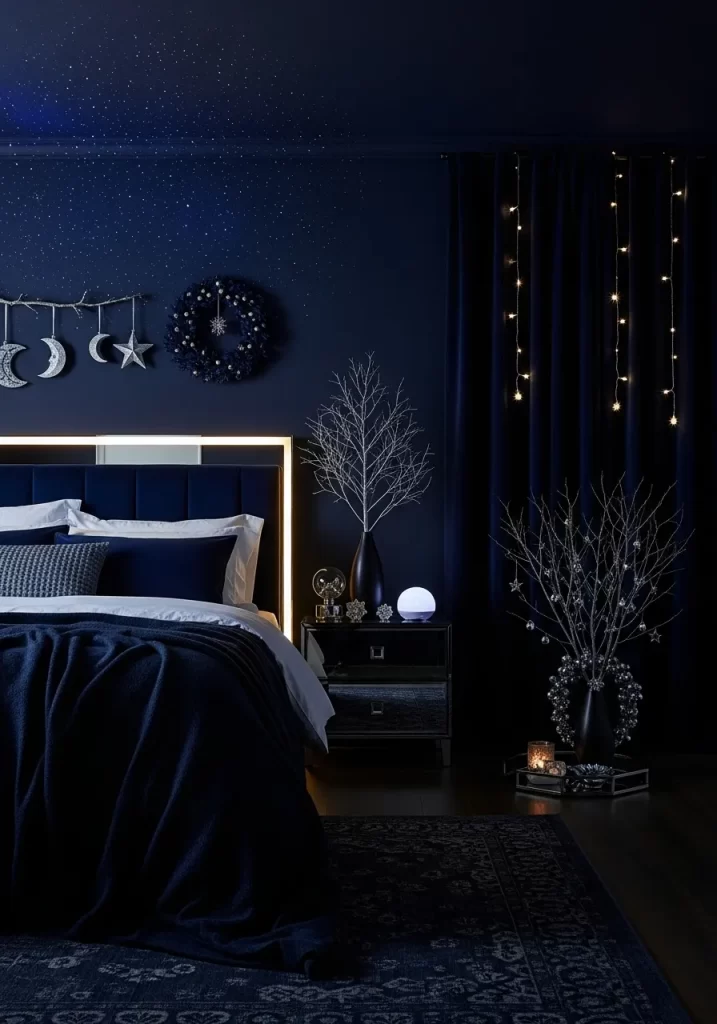 Holiday Bedroom Decor	