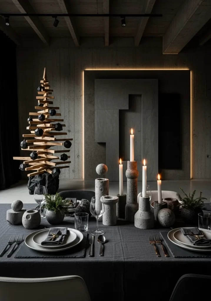 Minimalist Holiday Decor	