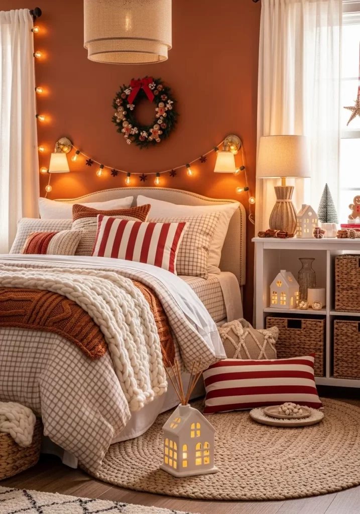 Holiday Bedroom Decor	