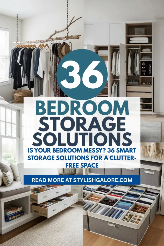Bedroom Storage Solutions
