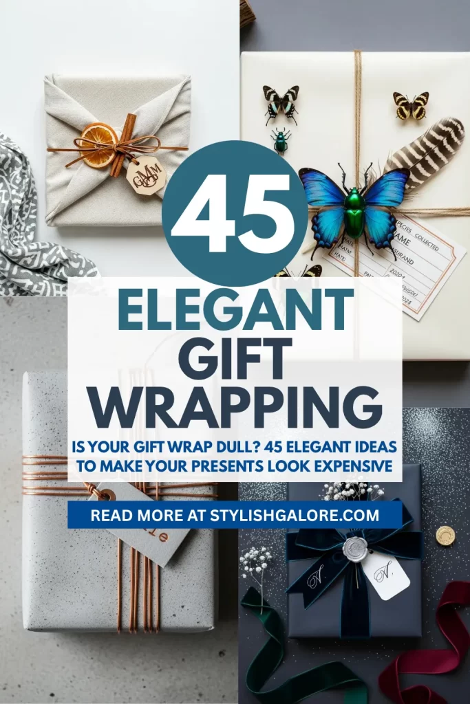 Elegant Gift Wrapping	