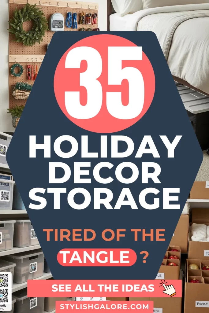 Holiday Decor Storage