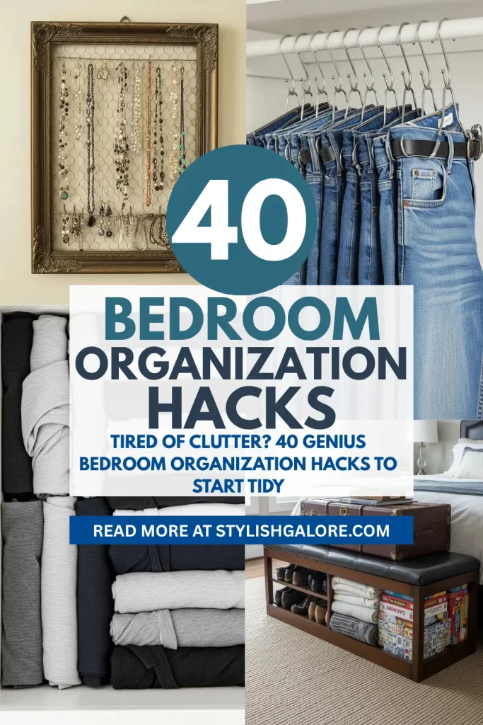 Bedroom Organization Hacks
