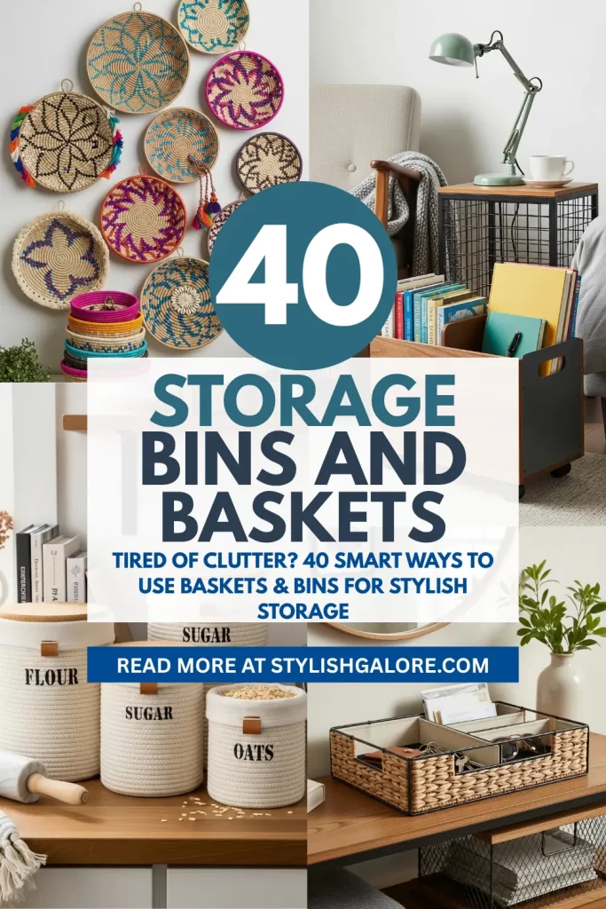 Storage Bins and Baskets
