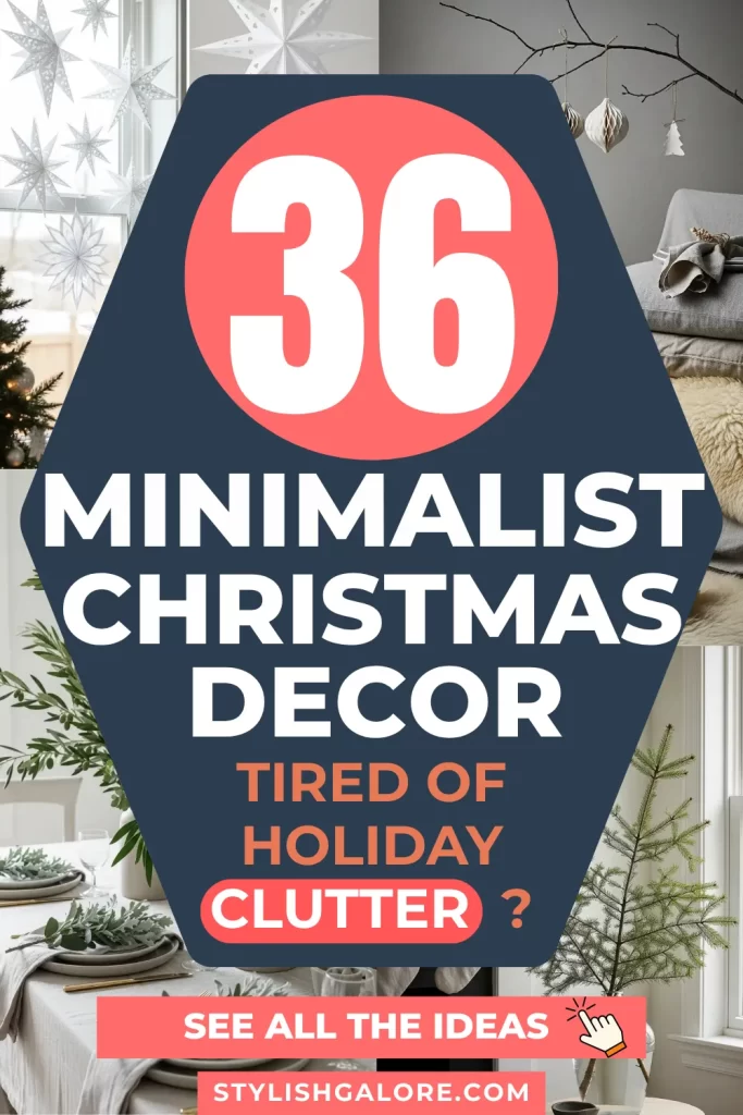 Minimalist Christmas Decor