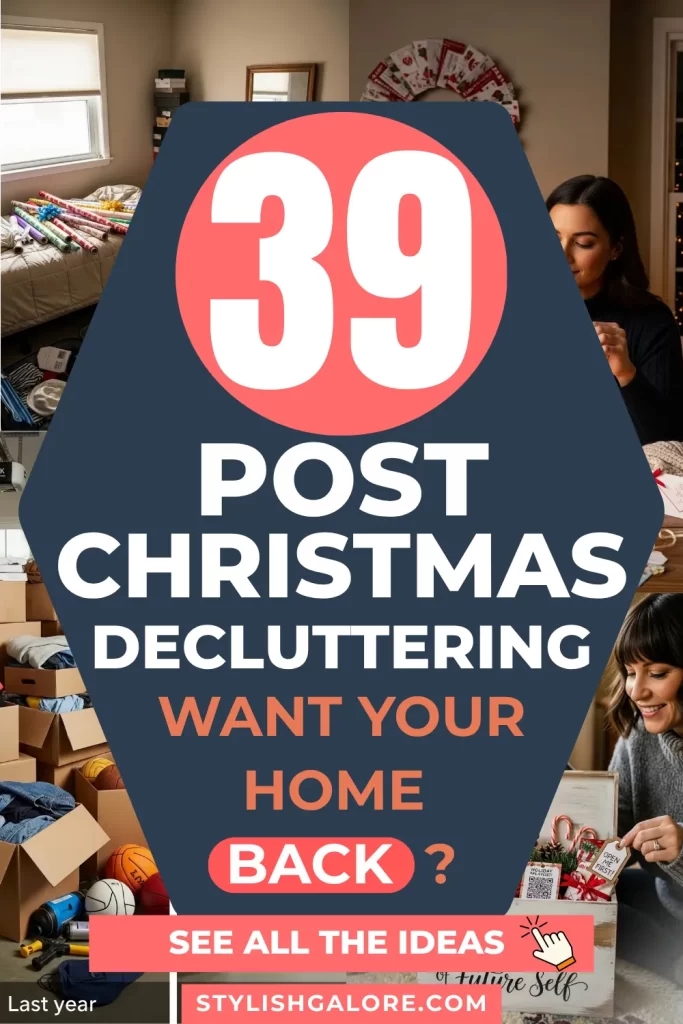 Post-Christmas Decluttering
