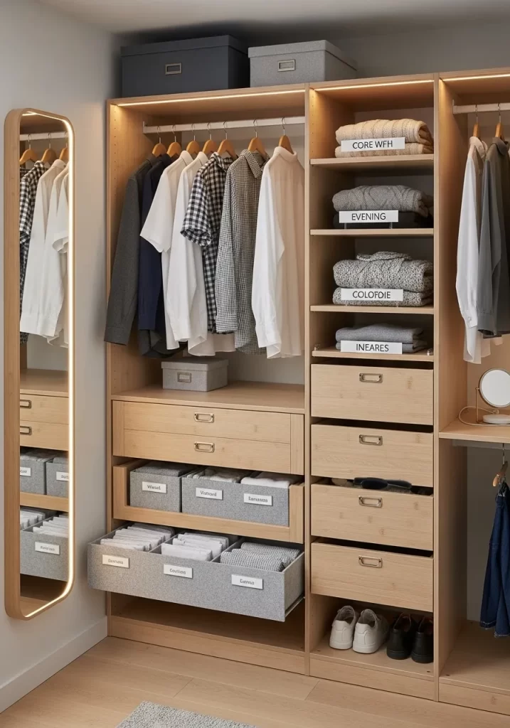 Wardrobe Organization