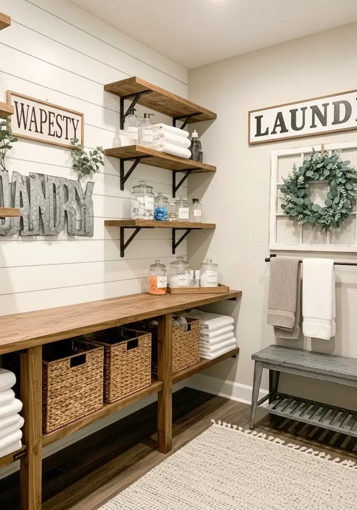 Laundry Room Organization
