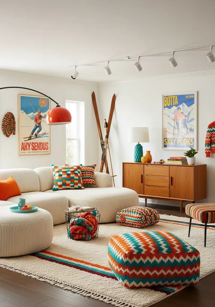 Winter Living Room Decor