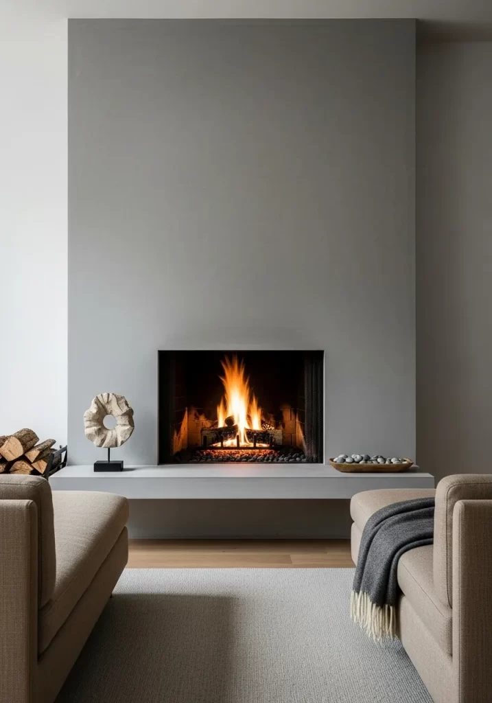 Winter Living Room Decor