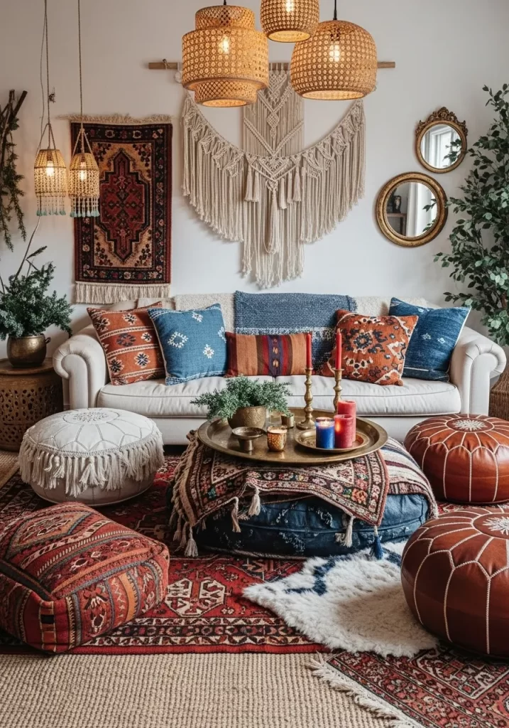 Winter Living Room Decor