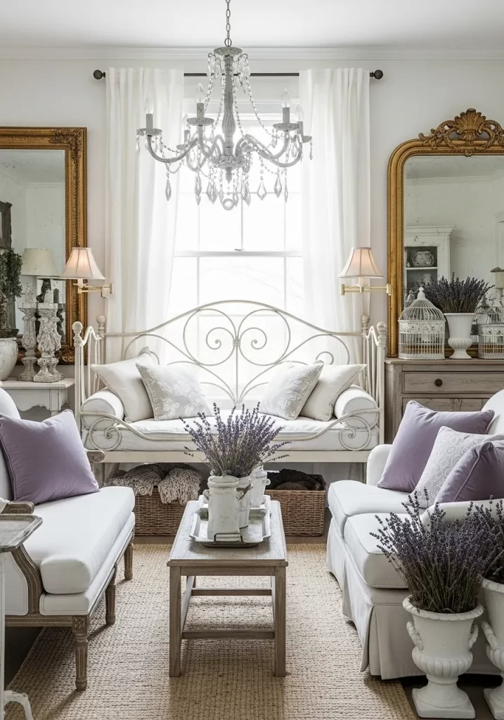 Winter Living Room Decor