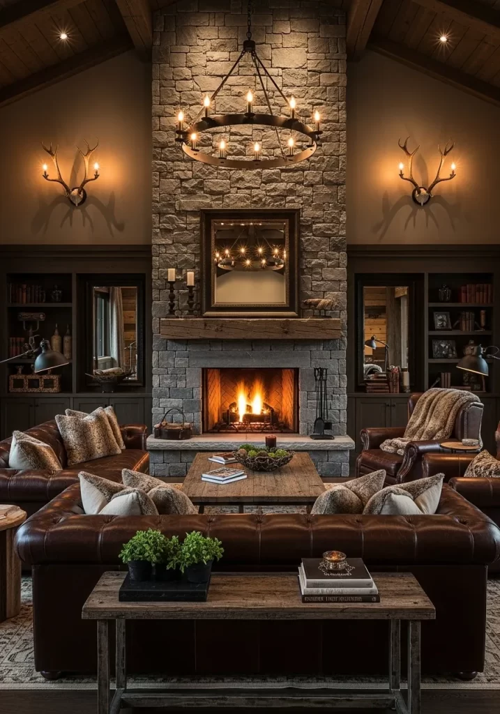 Winter Living Room Decor