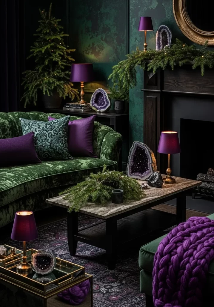 Winter Living Room Decor