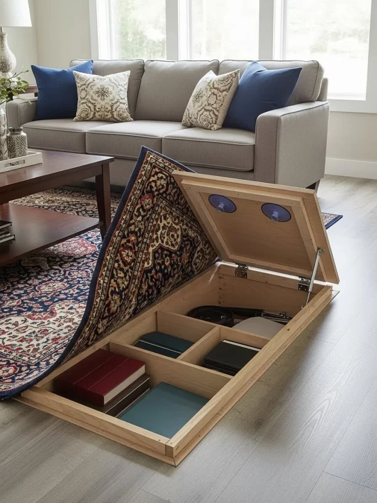 Living Room Storage Hacks Living Room Storage Hacks