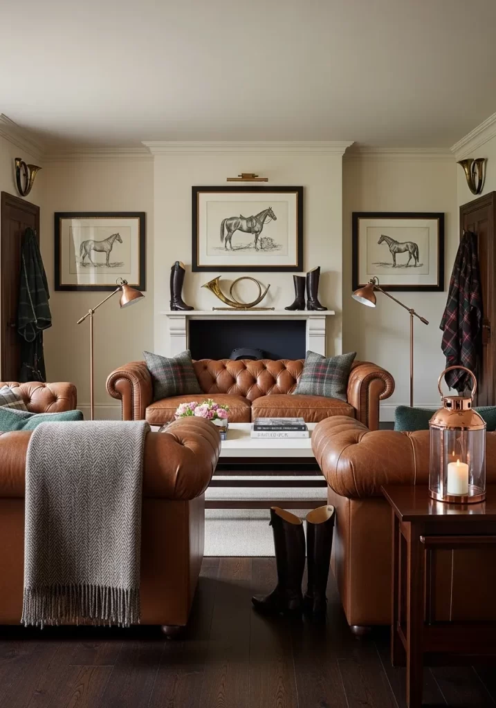 Winter Living Room Decor