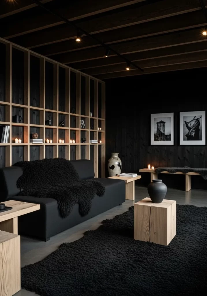 Winter Living Room Decor