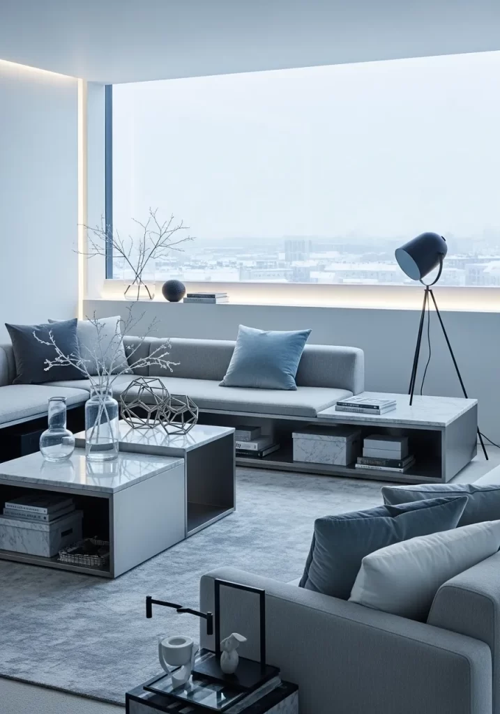 Winter Living Room Decor