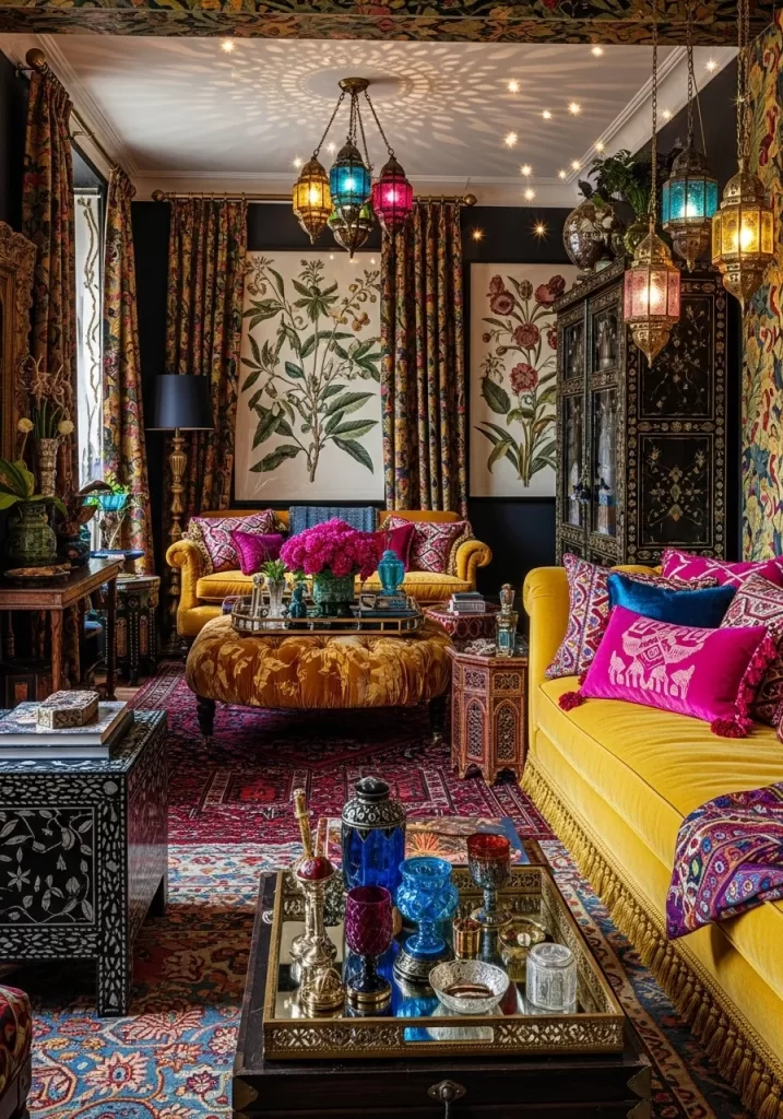 Winter Living Room Decor