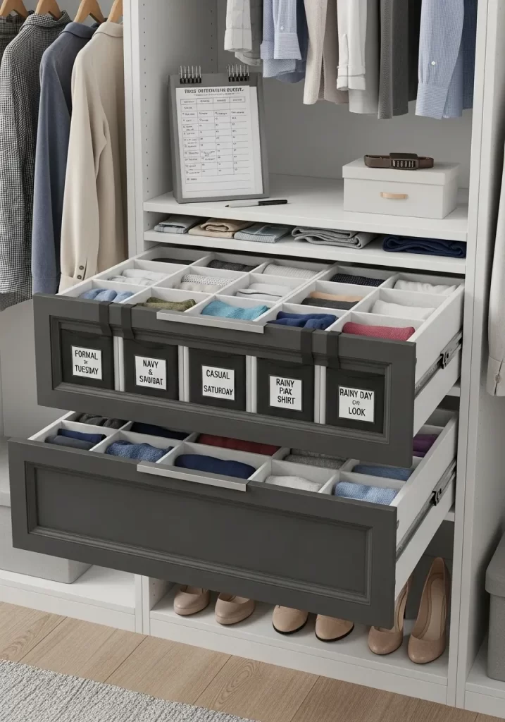 Wardrobe Organization