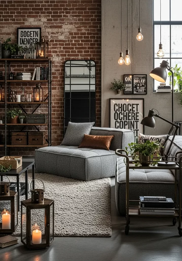 Winter Living Room Decor