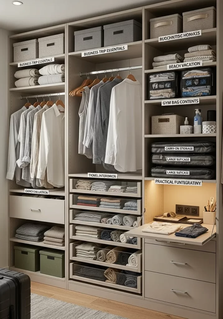 Wardrobe Organization