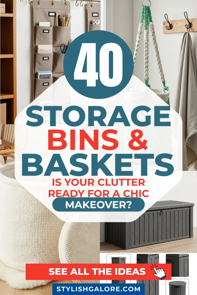 Storage Bins and Baskets