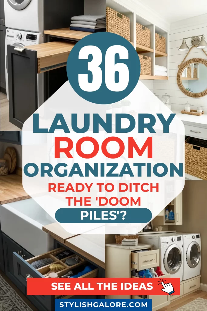 Laundry Room Organization