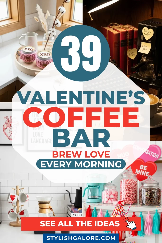 Valentine's Day Coffee Bar
