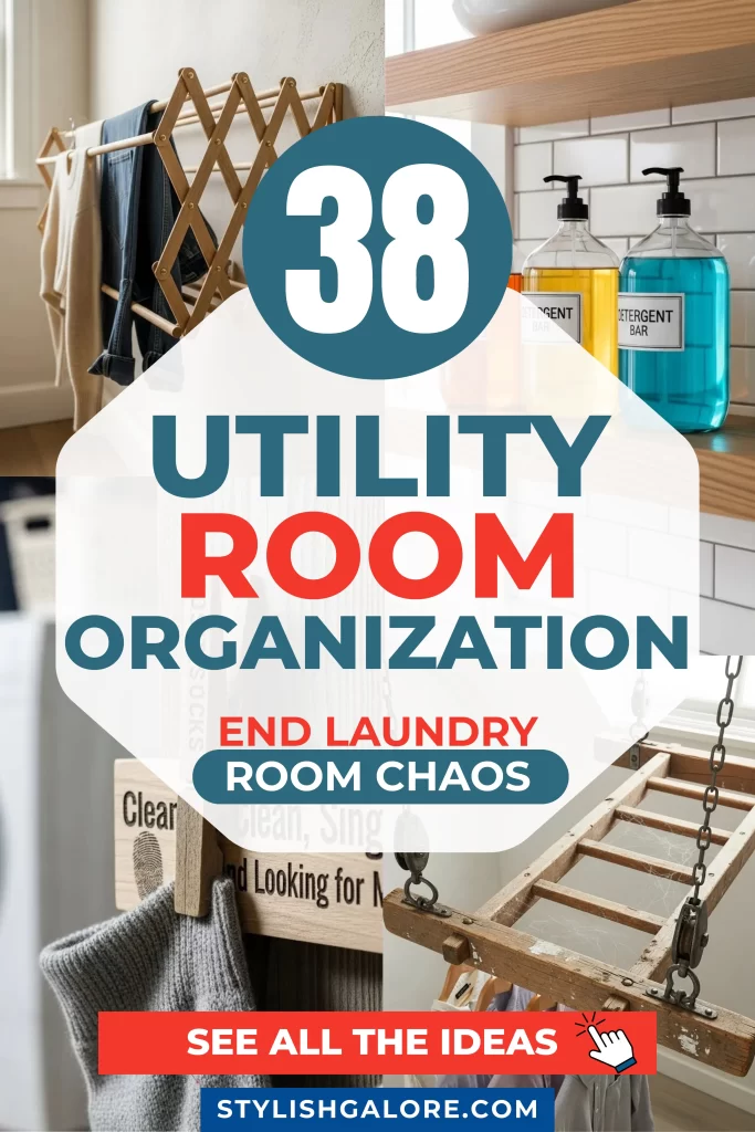 Utility Room Organization