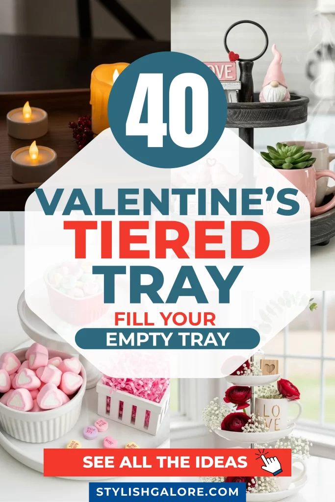 Valentine's Day Tiered Tray