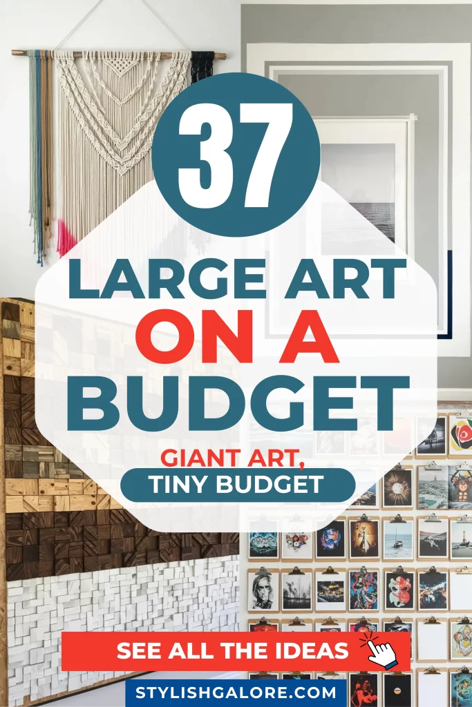 Large Art on a Budget