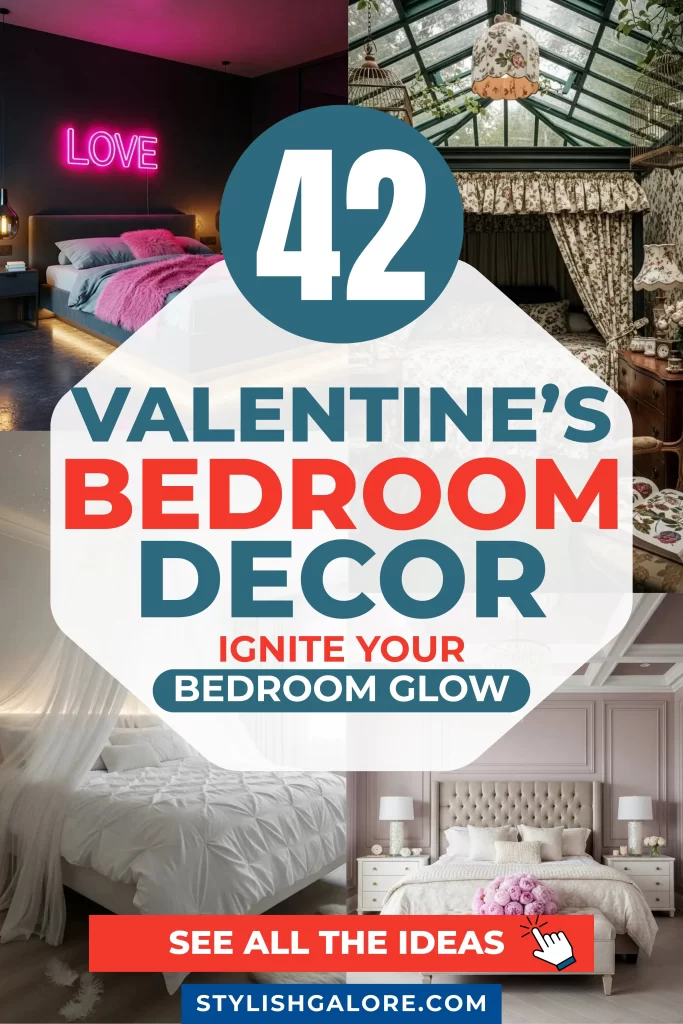 Valentine’s Day Bedroom Decor
