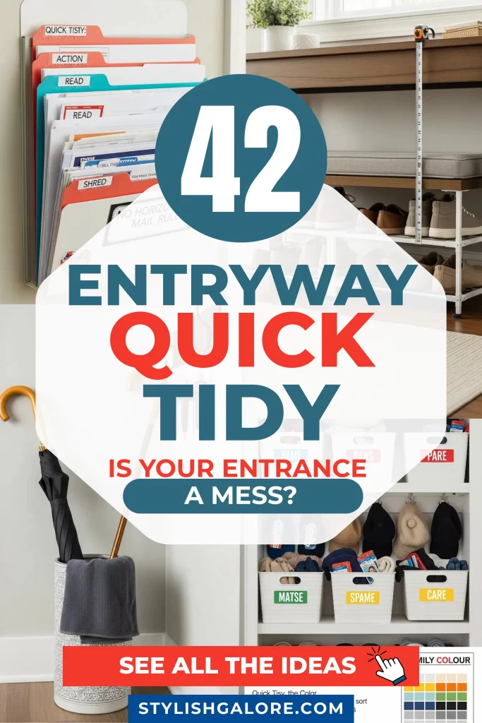 Entryway Quick Tidy