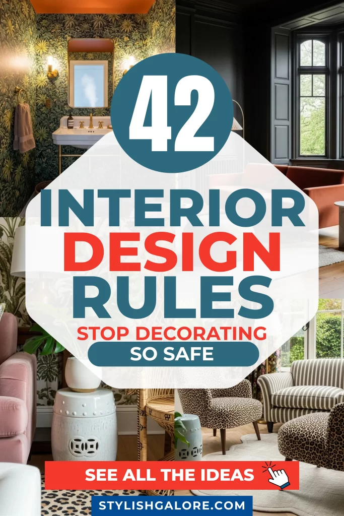 Interior Design Rules