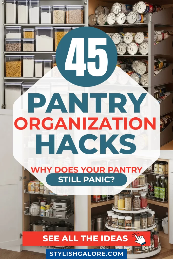 Pantry Organization Hacks