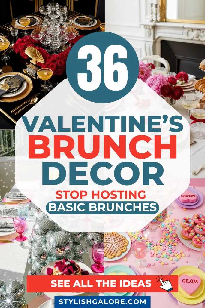 Valentine's Day Brunch Decor