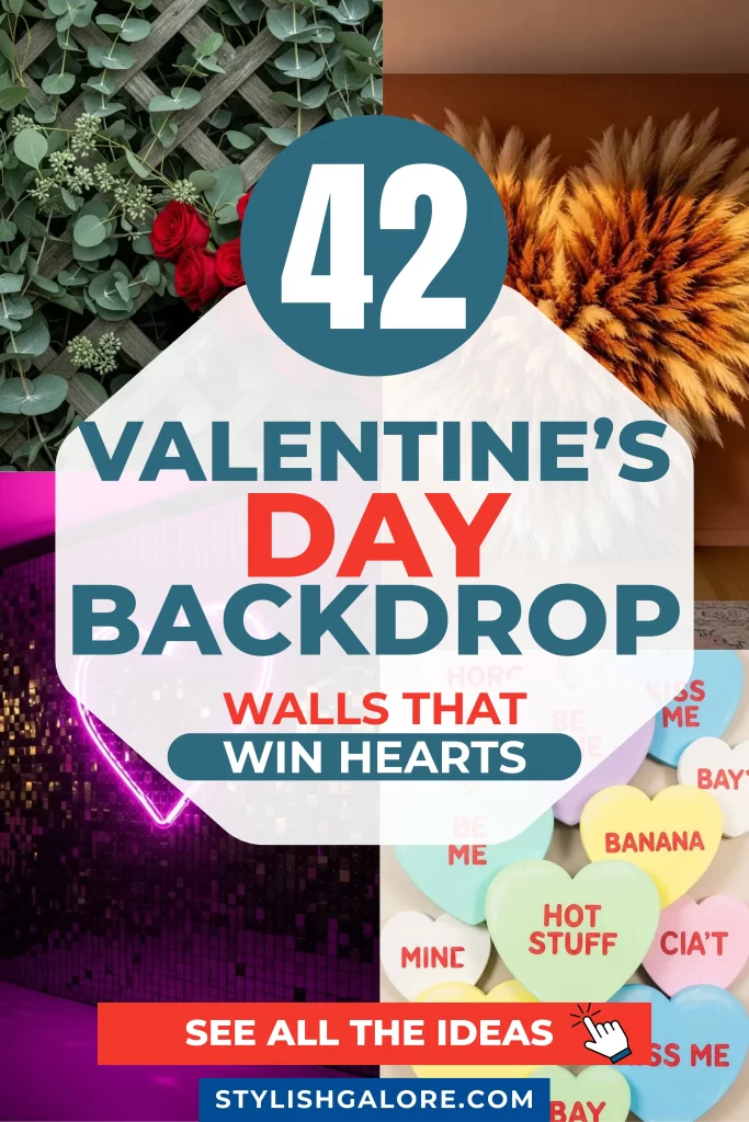 Valentine's Day Backdrop