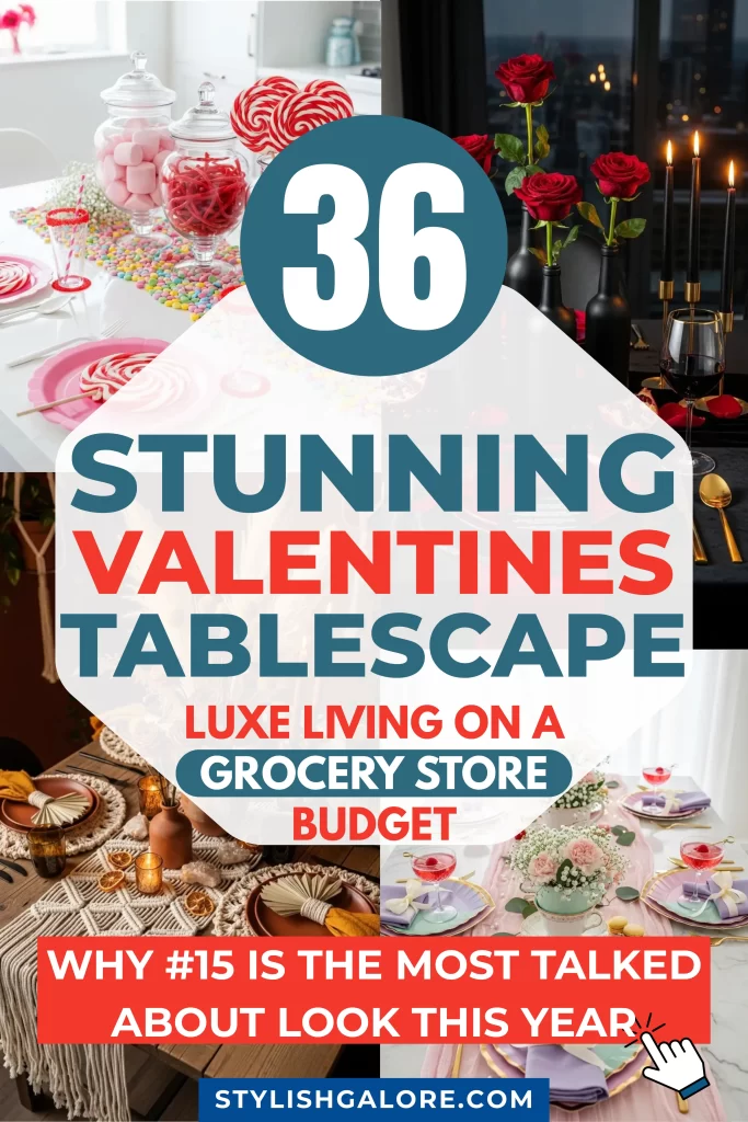 Valentine Tablescape