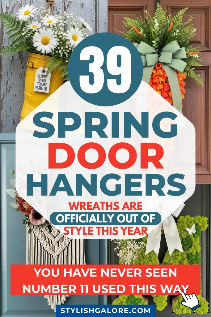 Spring Door Hangers