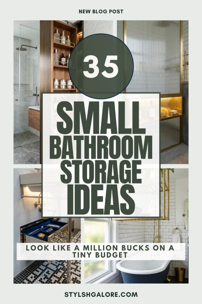 small bathroom storage ideas