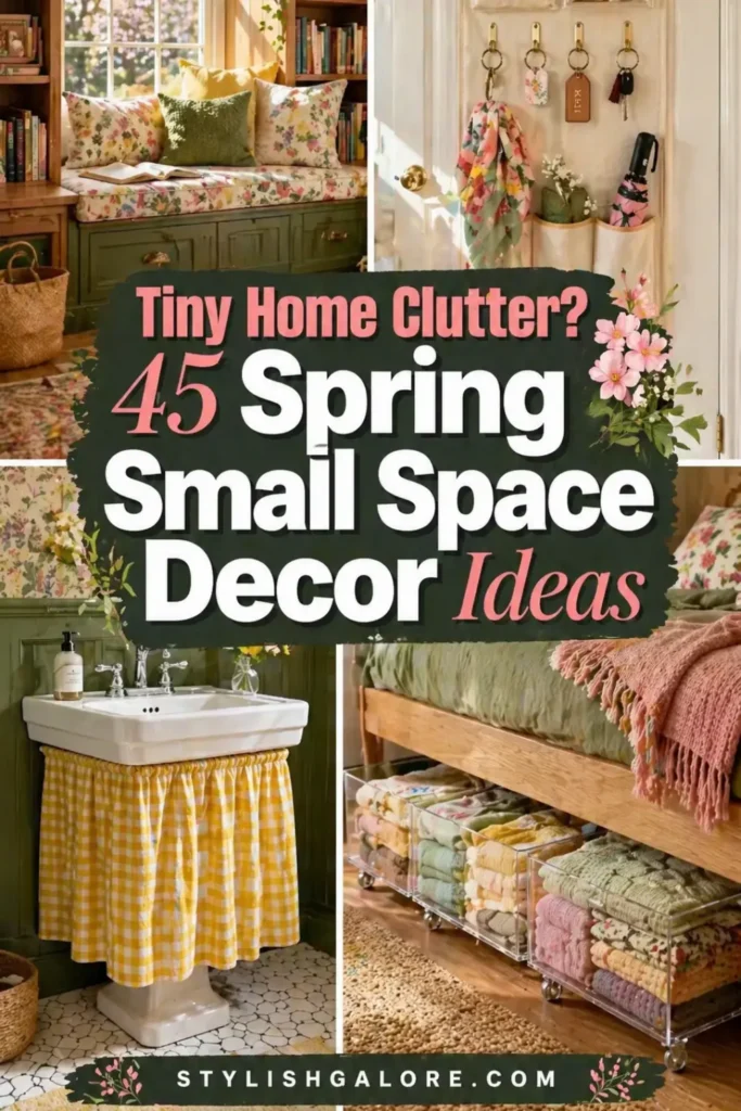 spring small space decor