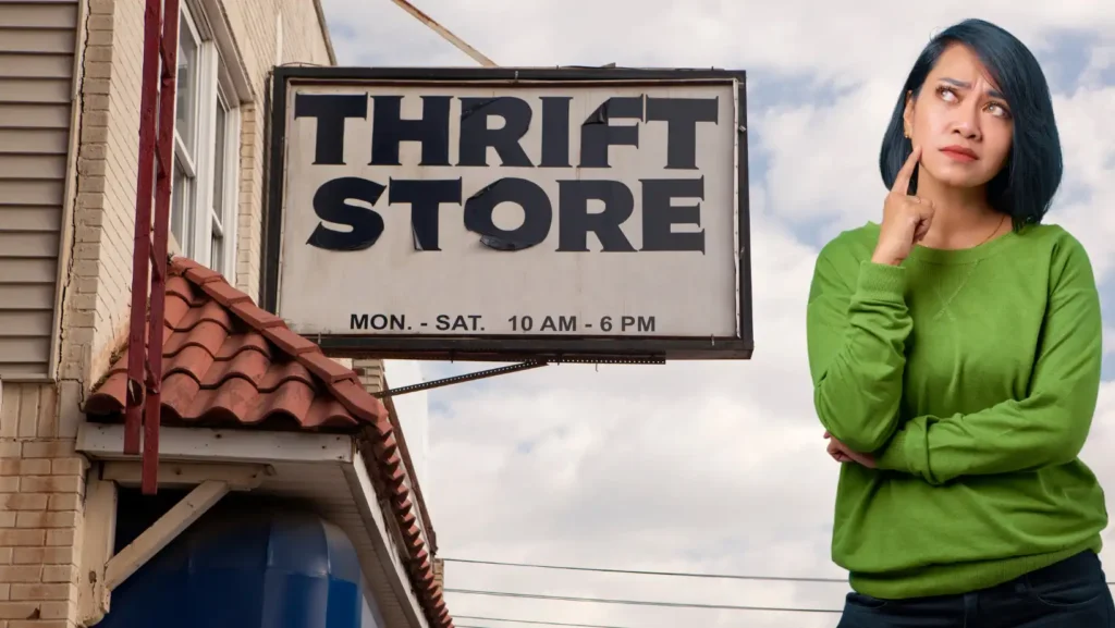 thrift store home decor