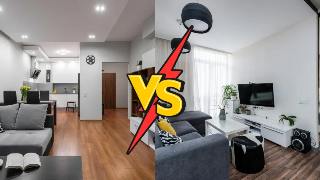 small space decor vs minimalist decor