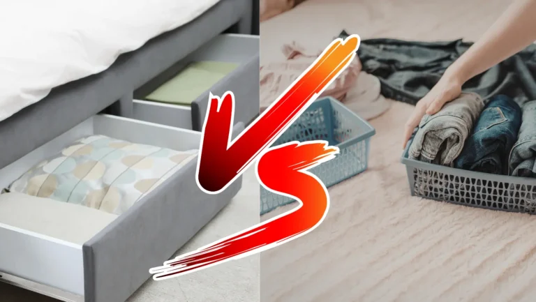 Storage Bed Vs Under Bed Bins: Best Small Bedroom Storage Option