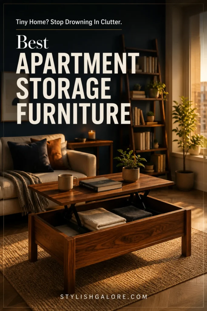 apartment storage furniture